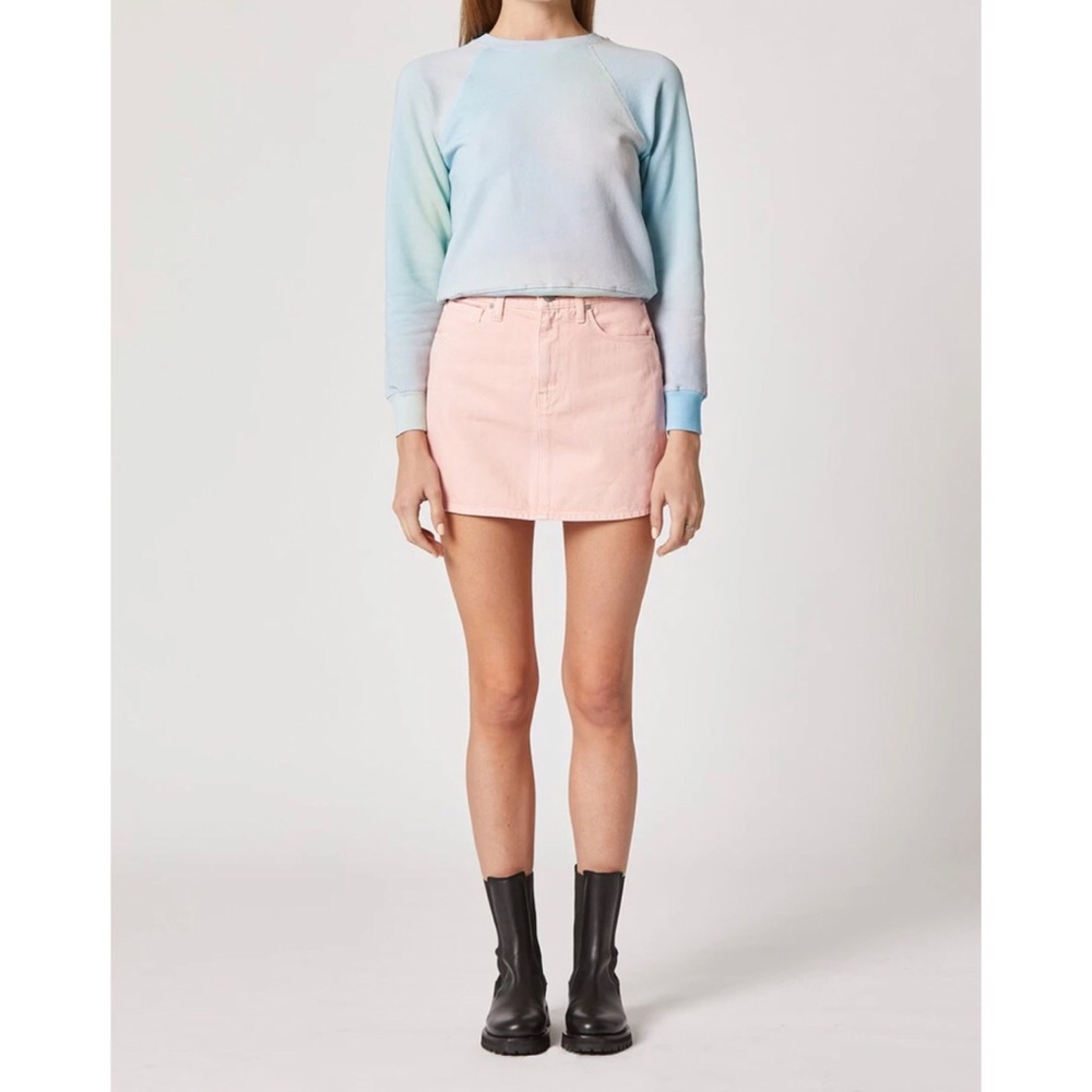 HUDSON | The Soft Bubblegum Barbie Pink Viper Mini Skirt